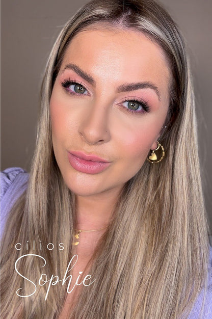 Cílios postiços Fios de Seda #1132 SOPHIE