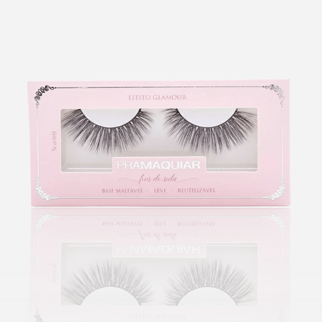 Cílios postiços Fios de Seda #1218 SCARLETT