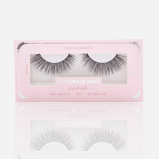 Cílios postiços Fios de Seda #1218 SCARLETT