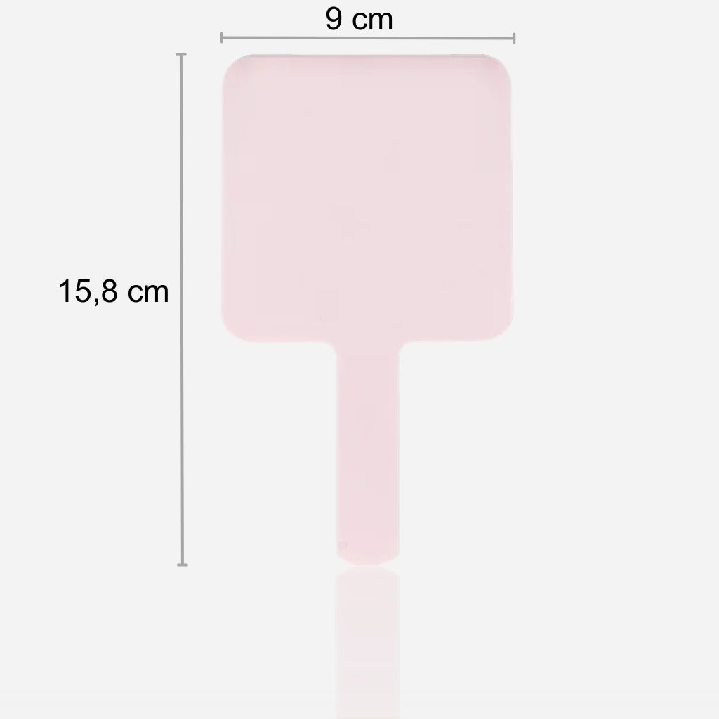 Espelho de mão maquiagem - Rosa