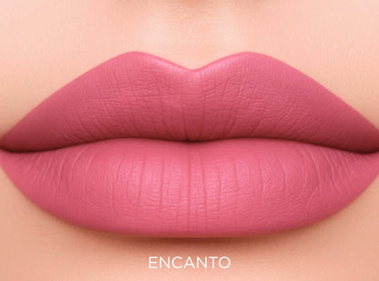 KIT Batom Encanto + Batom Amora + Espelho de Maquiagem
