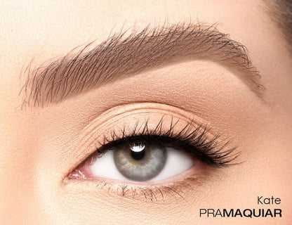 Cílios postiços Fios de Seda #1125 Kate - Base Transparente