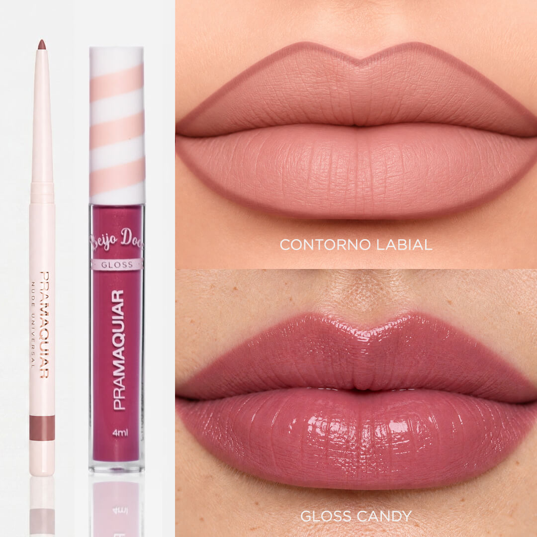 Lapiseira + Gloss Candy